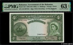 4 Shillings BAHAMAS  1963 P.13d
