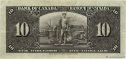 10 Dollars CANADA  1937 P.061b VF