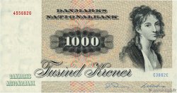 1000 Kroner DÄNEMARK  1986 P.053e fST