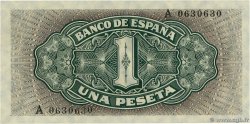 1 Peseta Numéro spécial SPANIEN  1940 P.122a fST+