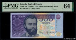 500 Krooni ESTONIA  1991 P.75a UNC-