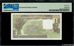 500 Francs STATI AMERICANI AFRICANI  1989 P.806Tk FDC