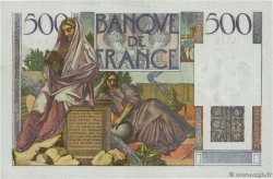 500 Francs CHATEAUBRIAND FRANCE  1952 F.34.09 SUP+