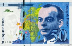50 Francs SAINT-EXUPÉRY FRANKREICH  1992 F.72.01aN fST