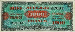 1000 Francs FRANCE FRANCIA  1945 VF.27.01 BC+