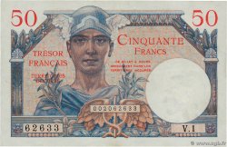 50 Francs TRÉSOR FRANÇAIS FRANCE  1947 VF.31.01 VF+