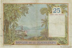 25 Francs GUADELOUPE  1944 P.14 VG