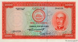 1000 Escudos PORTUGUESE GUINEA  1964 P.043a fST+