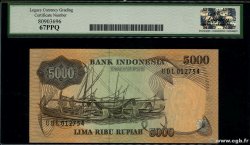 5000 Rupiah INDONÉSIE  1975 P.114a NEUF