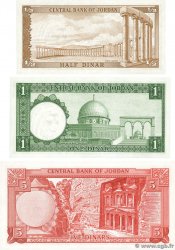 1/2, 1 et 5 Dinars Lot GIORDANA  1959 P.13a, P.14b et P.15b q.FDC