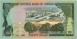20 Dinars JORDANIEN  1988 P.21c fST+