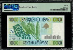 100000 Livres LEBANON  1994 P.074 UNC