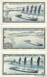 20 Francs Épreuve LUSSEMBURGO  1955 P.(49e) SPL