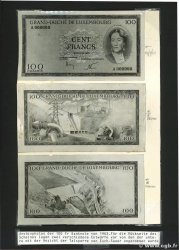 100 Francs Photo LUXEMBURG  1961 P.(52p) VZ