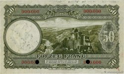 50 Francs Épreuve LUXEMBOURG  1940 P.45(var/e) TTB