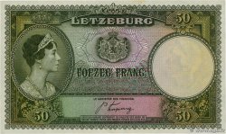 50 Francs LUXEMBOURG  1944 P.45a AU+
