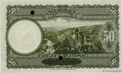 50 Francs Épreuve LUSSEMBURGO  1944 P.45e q.FDC