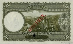 50 Francs Spécimen LUXEMBURG  1944 P.45s fST+