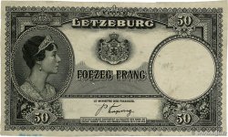 50 Francs Épreuve LUXEMBOURG  1944 P.46e TTB