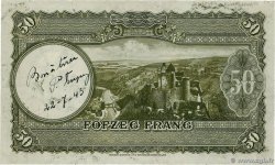 50 Francs Épreuve LUSSEMBURGO  1944 P.46e BB