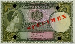 50 Francs Spécimen LUXEMBURGO  1944 P.46s