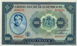100 Francs LUXEMBOURG  1944 P.47a