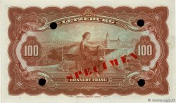 100 Francs Spécimen LUSSEMBURGO  1944 P.47s FDC