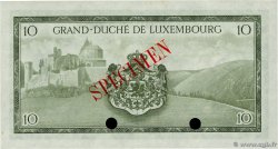 10 Francs Spécimen LUSSEMBURGO  1954 P.48s AU