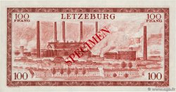 100 Francs Spécimen LUXEMBOURG  1956 P.50s NEUF