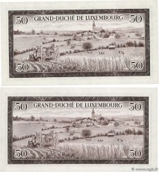 50 Francs Lot LUXEMBOURG  1961 P.51a UNC