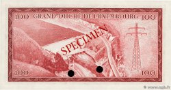 100 Francs Spécimen LUXEMBURGO  1963 P.52s FDC