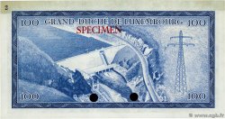 100 Francs Spécimen LUSSEMBURGO  1963 P.52sct AU