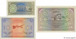 1, 5 et 10 Rupees Lot MALDIVES  1960 P.02a, P.04a et  P.05a NEUF