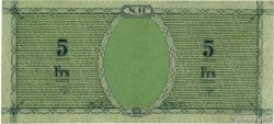 5 Francs NUOVE EBRIDI  1943 P.01 SPL