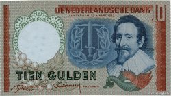 10 Gulden  PAíSES BAJOS  1953 P.085