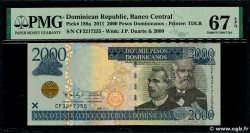 2000 Pesos Dominicanos RÉPUBLIQUE DOMINICAINE  2012 P.188a ST