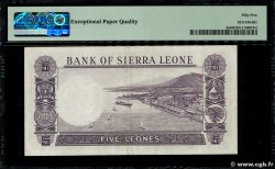 5 Leones SIERRA LEONE  1964 P.03a AU