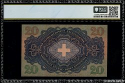 20 Francs SUISSE  1935 P.39e SC