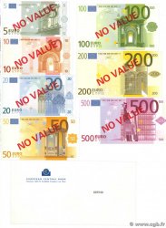 Série 5 à 500 Euros Échantillon EUROPE  2001 P.-