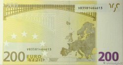 200 Euros Fauté EUROPE  2002 P.06v SPL
