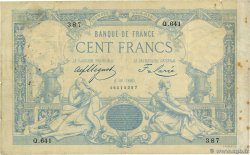 100 Francs type 1882 - À filigrane dégagé FRANKREICH  1885 F.A48.05 S