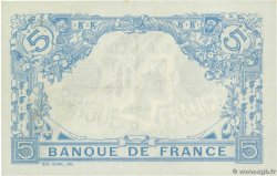 5 Francs BLEU FRANCIA  1914 F.02.22 SPL