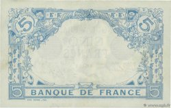 5 Francs BLEU FRANCIA  1915 F.02.29 SPL