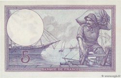 5 Francs FEMME CASQUÉE FRANCE  1918 F.03.02a XF+