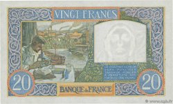 20 Francs TRAVAIL ET SCIENCE FRANCIA  1940 F.12.06 EBC