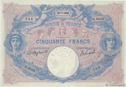 50 Francs BLEU ET ROSE FRANCIA  1906 F.14.18 SPL