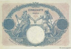 50 Francs BLEU ET ROSE FRANCIA  1926 F.14.39 MBC