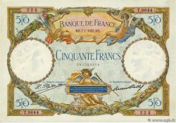50 Francs LUC OLIVIER MERSON type modifié FRANCE  1932 F.16.03 pr.SUP