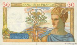 50 Francs CÉRÈS FRANKREICH  1935 F.17.16 SS