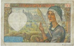 50 Francs JACQUES CŒUR FRANKREICH  1940 F.19.03 fSS